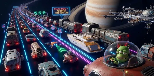 宇宙の渋滞