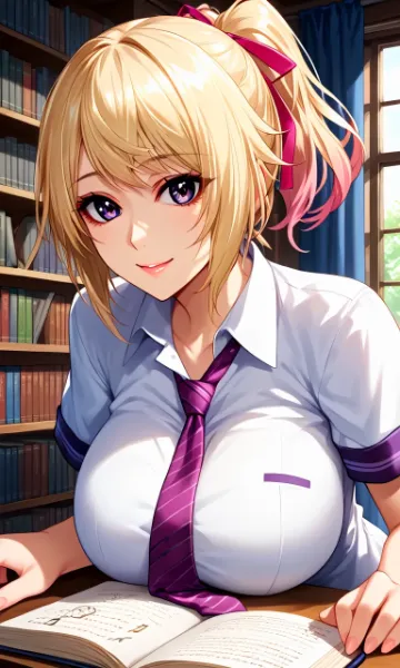 ゆきのちゃん　勉強中