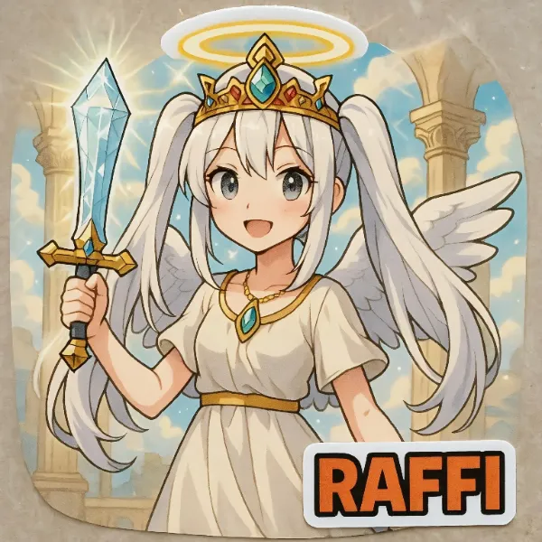 ラフィプレミアムステッカー🎵