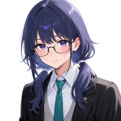眼鏡女子