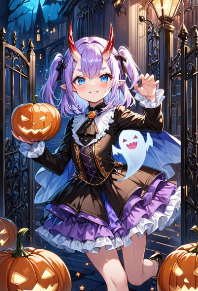 trick or treat!(※お菓子をくれてもイタズラするよ)