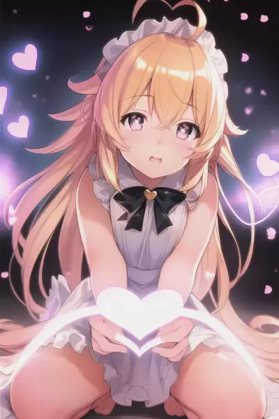 アホ毛(ハート)