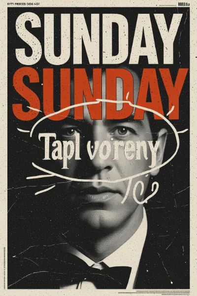 日曜日の謎めいた招待状