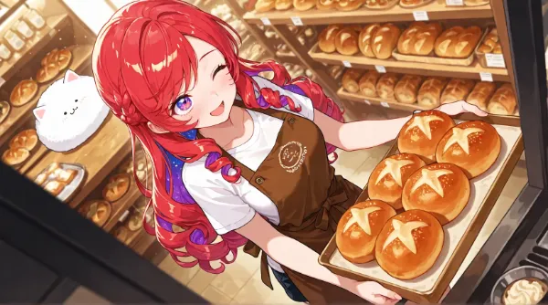 パン屋の看板娘！