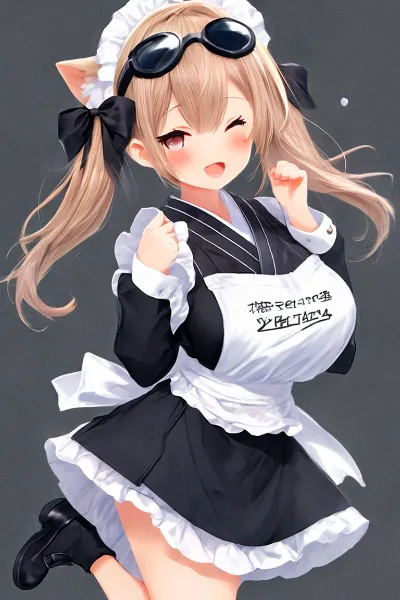 サングラス猫耳メイドの2ch宣言(このモはmが大きい)