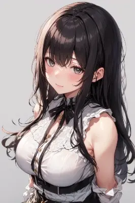 ブラウス女子