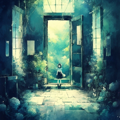 不思議なドア，Mysterious door