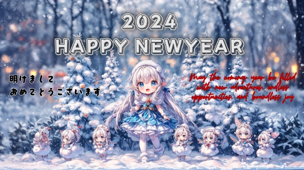 2024 HAPPY NEWYEAR!