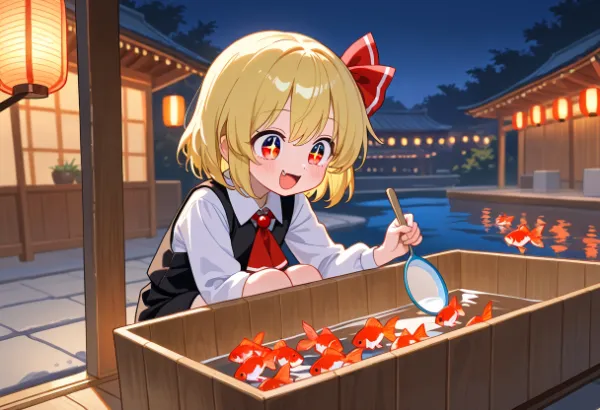 金魚すくいなのかー