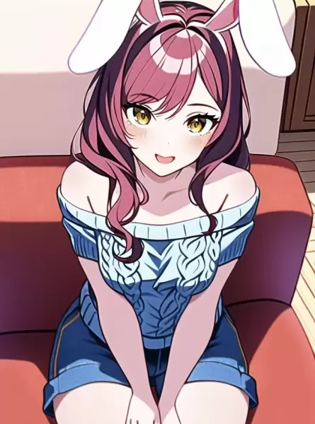 恥ずかしげな幼馴染