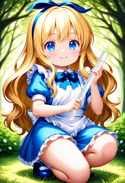 Alice and ruler