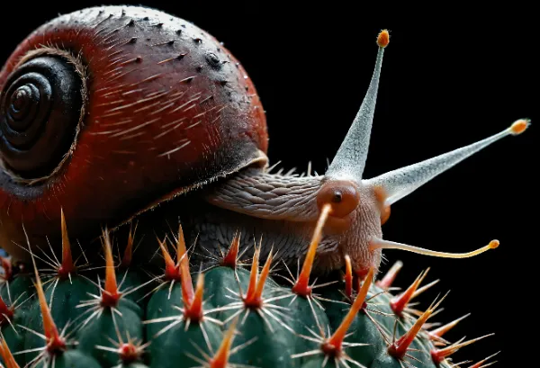 ウンダバー＿の　かたつむり！　とげとげ