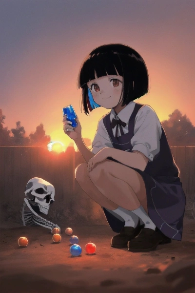 放課後の校庭で遊ぶトイレの花子さん其之ニ