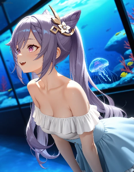 刻晴とデート 水族館