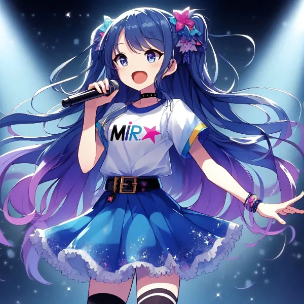 みんなーっ！最近暗いニュース多いけど、ミルの歌を聞いて明るくなってね🎵