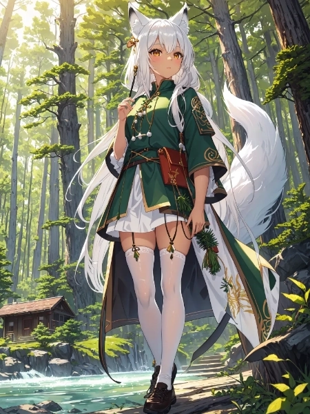 錬金術と狐と森