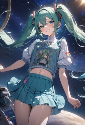 宇宙アイドルミク
