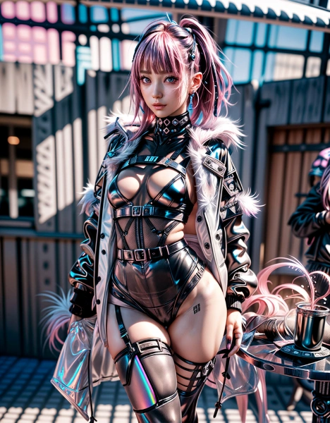 サイバーマイン系ファッションSM124