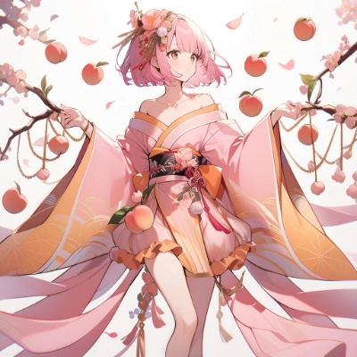 桃の実の精