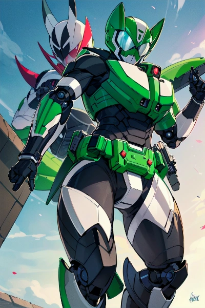 予算ガタガタ、人間型カマキリロボット