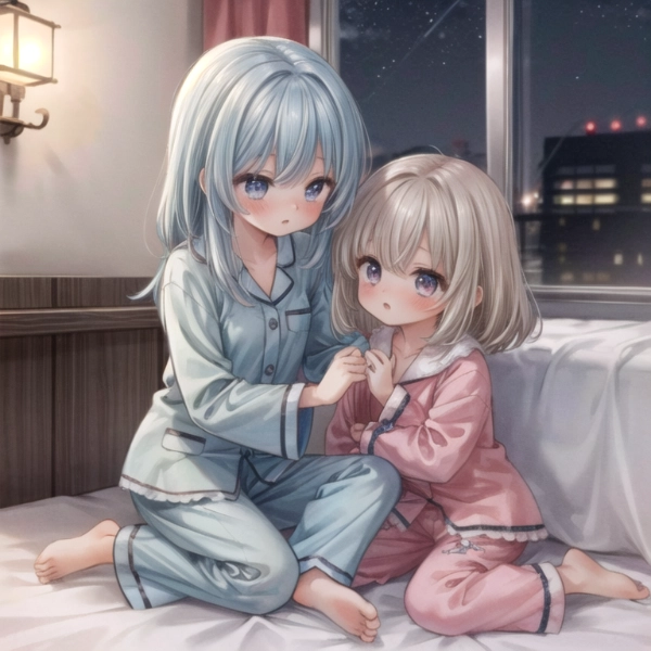 おねぇちゃ～ん、ぎゅぅして～