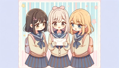 手紙から始まる、彼女たちの小さな冒険『学園生活と秘密のメッセージ』