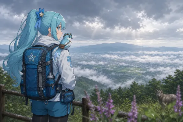 碧衣(2026/07/25、笹野山) そしてカモシカ
