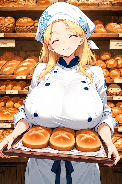 パン屋の看板娘さん