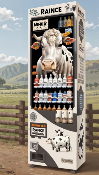 牛乳販売機