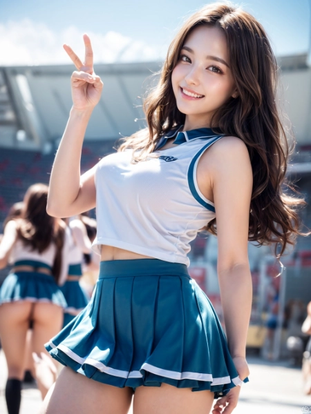 チアガールの彼女