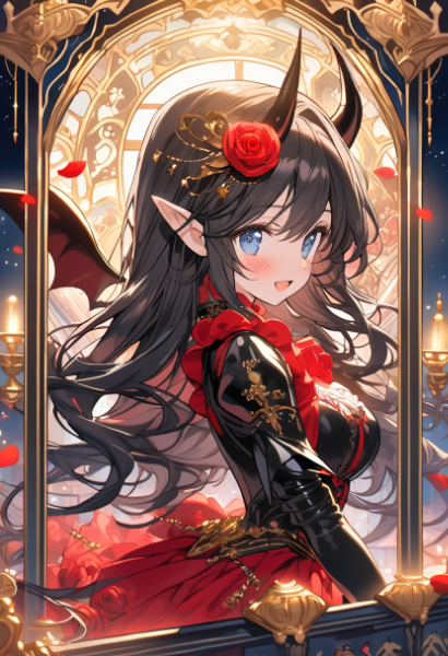 アールヌーボー風なのじゃ！