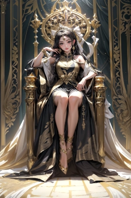 Royale throne room