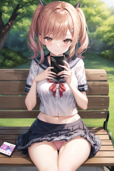 練習(スマホの操作に夢中なせいで)