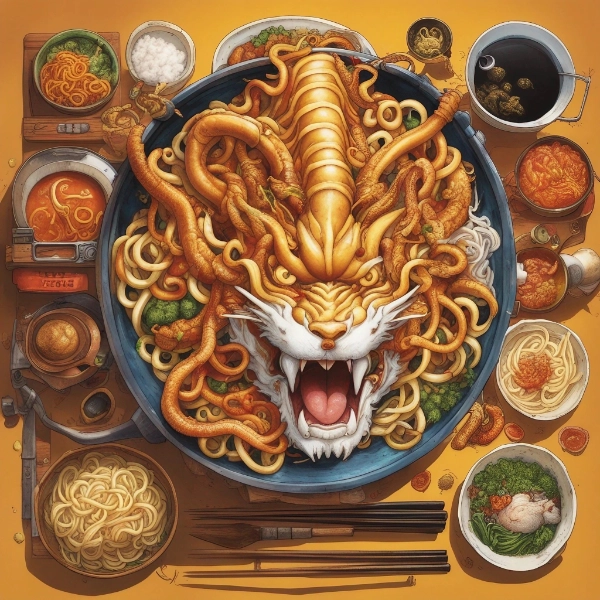 カレーうどらごん