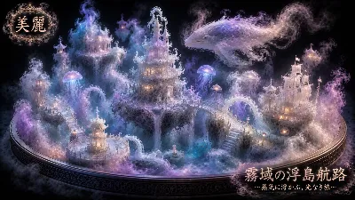 霧に浮かぶ幻の航路 ～光なき旅～
