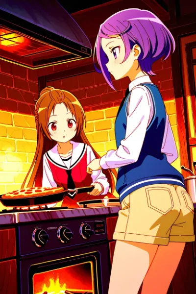 キャンプ飯づくり