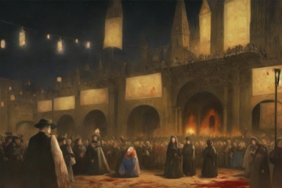 blood square