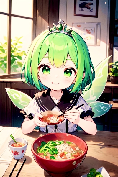 シルフィちゃんとそば