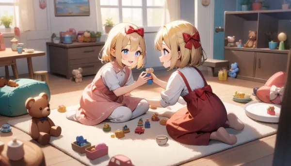 おままごとしよー