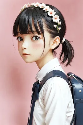 ランドセルの少女