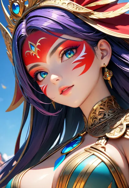 炎の女王と天空の誓い