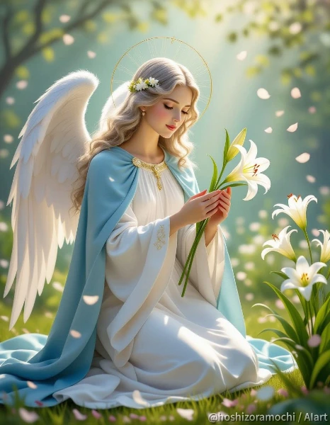 聖告の花 - 大天使ガブリエル