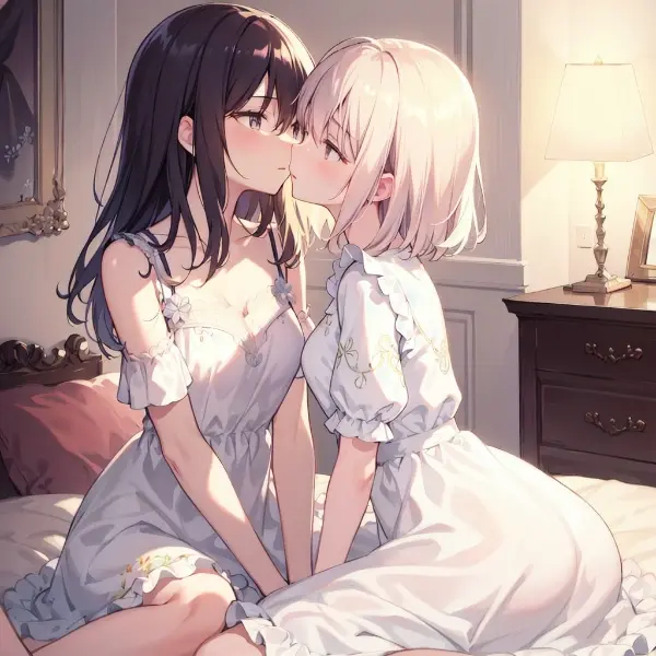 百合キス