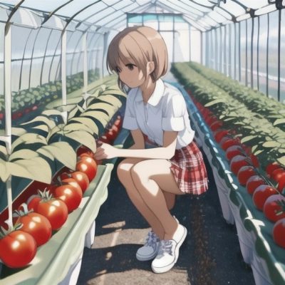 大きなトマト