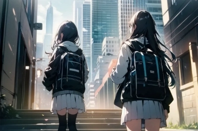 雑踏の中
