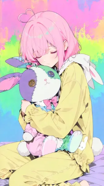 ハート型アホ毛