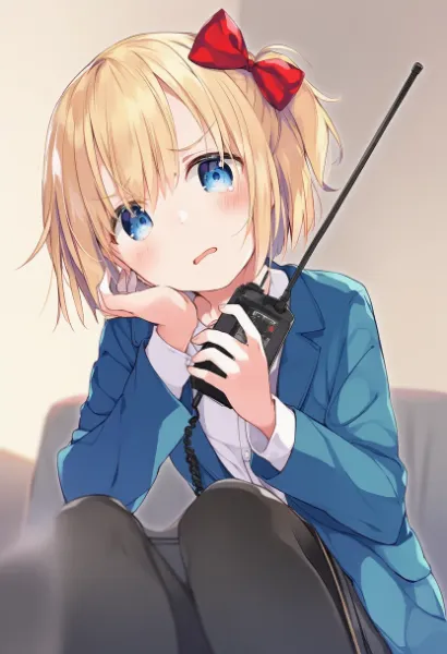 無線機で連絡するのか・・・・