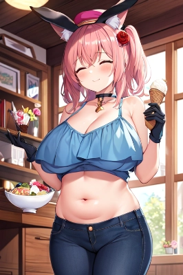 ぱつぱつデニムちゃん