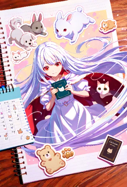 手帳ステッカー