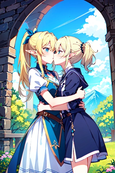 ピクターズの機能で適当にエルフ